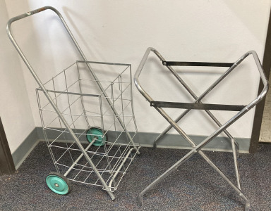 Collapsible Cart & Luggage Holder