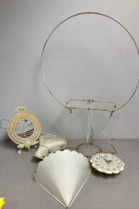 Vintage Bike Seat, Plant Holders, GE Electric Clock & More