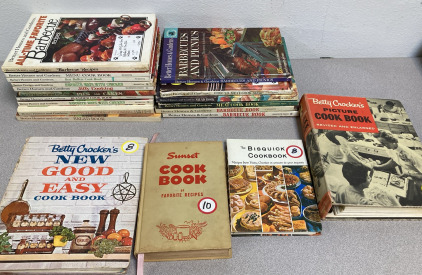 Vintage Cook Books - Betty Crocker&rsquo;s, Home And Garden, & More