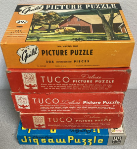Vintage Puzzles - Tuco, Croxley, & Guild Brands