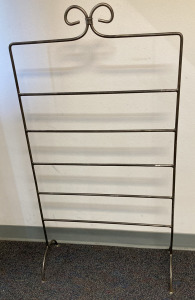Iron Quilt Rack