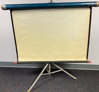 Vintage Projector Screen