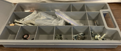 Tool box it plumbing bits inside. EB