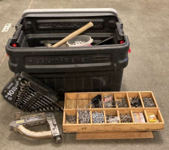 Assortment of Nails & Hand Tools - EB