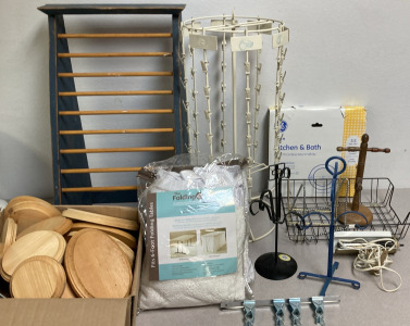 Display Stands, Table Cloths, & Lights