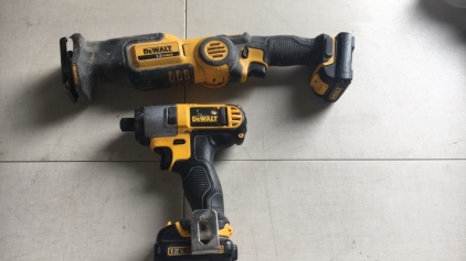 Dewalt Reciprocating Saw and Impact Drill