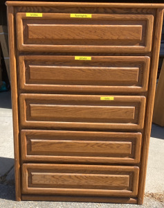 5 Drawer Dresser -EB
