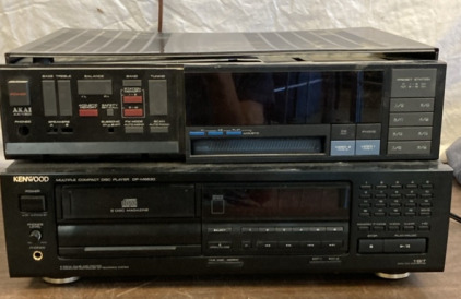 Kenwood Multiple Compat Disc Player & AKAI Main System. EB