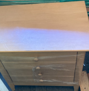 Wooden Nightstand - EB