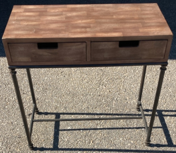 Wooden Two-Door Table - EB