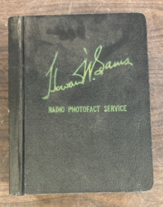 Vintage Radio Photofact Service Manual - EB