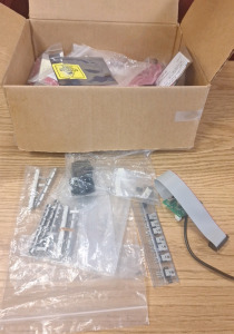 Box of Various Electric Components