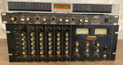 Yamaha Professional Series Mixer Model Model M406, Peavey V4X Electronic Crossover, Phonic Supracurve