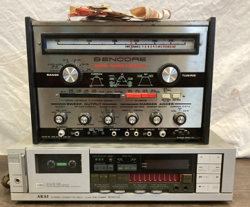 Sencore SM 152 Sweep&Marker, AKAI Stereo Cassette Deck