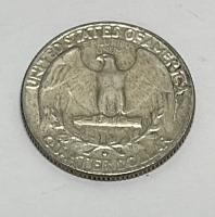 (2) Washington Silver Quarters Dated 1964 - 4