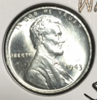 1943 MS66 WWII Steel Wheat Penny - 3