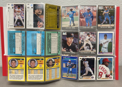 Binder Of (180) MLB Collectible Baseball Cards (Dated Between (1979-2013)