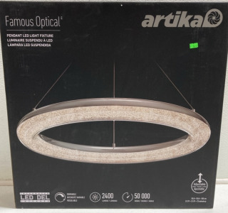 Artika Famous Optical Pendant LED Light Fixture