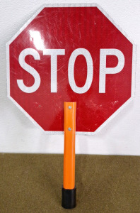 (1) Flaggers, Stop/Slow Paddle