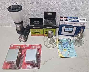 Lantern Light, Flashlight, Aprilaire Electronic Thermostat, And More!