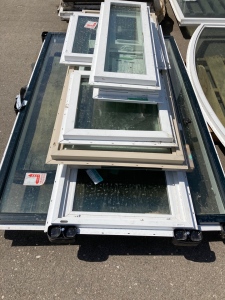 Pallet of Various Home Windows