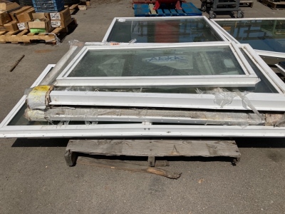 Pallet of Various Home Windows