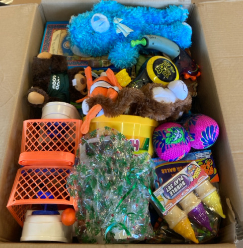 Assortment Of Children Toys & Stuffed Animals