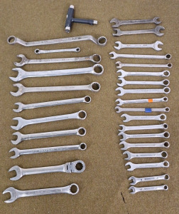 Collection Of Assorted Box End Wrenches