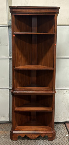 33&rsquo;&rsquo; x 13&rsquo;&rsquo; x 75 3/4&rsquo;&rsquo; Wooden Corner Shelf
