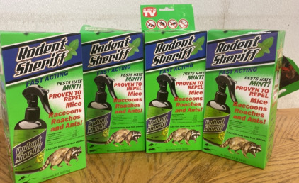 (4) Boxes of Rodent Sheriff