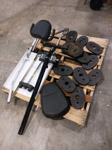 Assorted Workout Equipment Parts