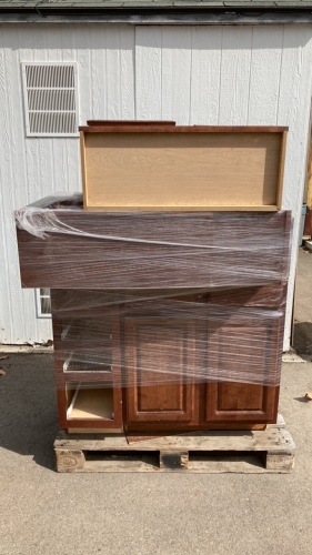 (3) Piece Cabinet