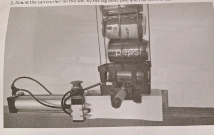 (1) Auto Feeder, Can Crusher & Box Of Assorted Household Hardware