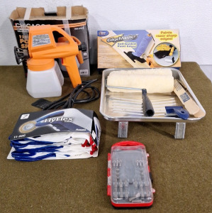 (1) Chicago Electric Power Sprayer & More