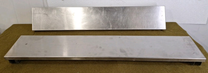 (2) Stainless Steel Shelves