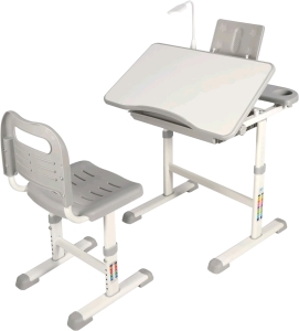 Kids Desk & Chair - Gray
