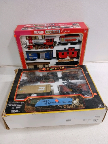 NewBright Silver Rail Express and Gold Rush Express Train Sets