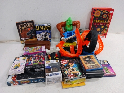 Hot Wheels Track, Puzzles Games, Movies, and More