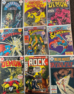 Assorted Classic DC Comics - Superman, The Demon, Sword Of Sorcery, & More