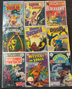 Assorted Classic DC Comics - The Unknown Soldier, Korak Son Of Tarzan, Doom Patrol, & More