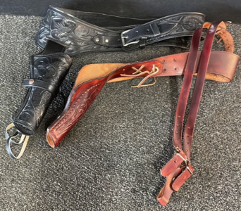 (2) Leather Holsters