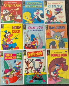 Assorted Classic Gold Key Comics - Disney & Looney Tunes