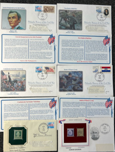 Civil War Memorabilia, Historic Stamps, John Audubon Collectible Stamp, Albert Einstein Collectible Stamp