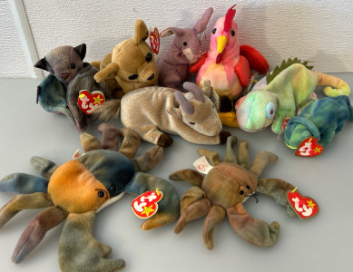 Assorted Beanie Babies W/ Tags