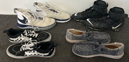 Size 13 Basketball Shoes, Cleats, Vans, & More