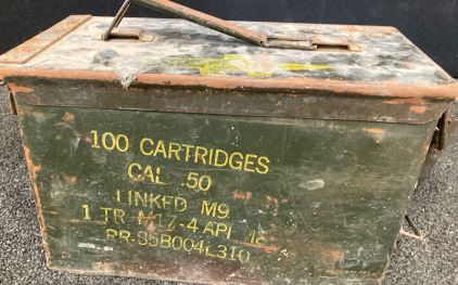 Ammunition Box Filled With Bit Adaptors & Sockets