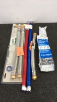 (5) Water Heater Connectors and Supply Lines