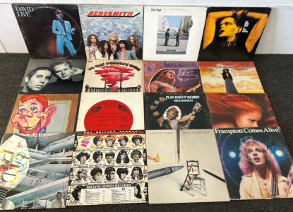 Classic Record Collection - David Bowie, Aerosmith, Peter Frampton, Pink Floyd, & More!