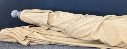 (2) Large Canvas Umbrellas