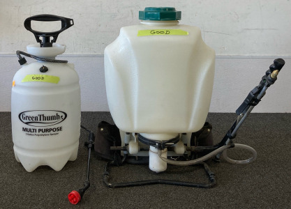 Backpack Sprayer & GreenThumb Multi-Purpose 3-Gallon Sprayer